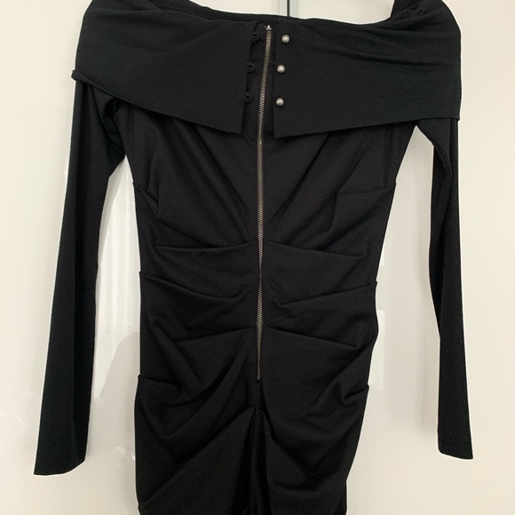 Nicole Miller Atelier Black Dress - Picture 2 of 3